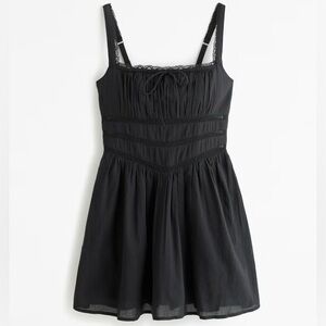 Abercrombie Lace-Pieced Dress/Skort.